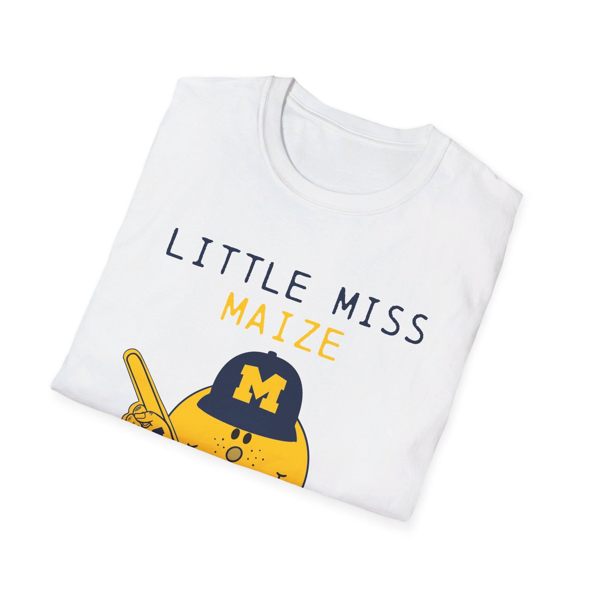 Little Miss Maize | Michigan Football | Unisex Shirt | Cute Sunday Football Tee | Retro Game Day