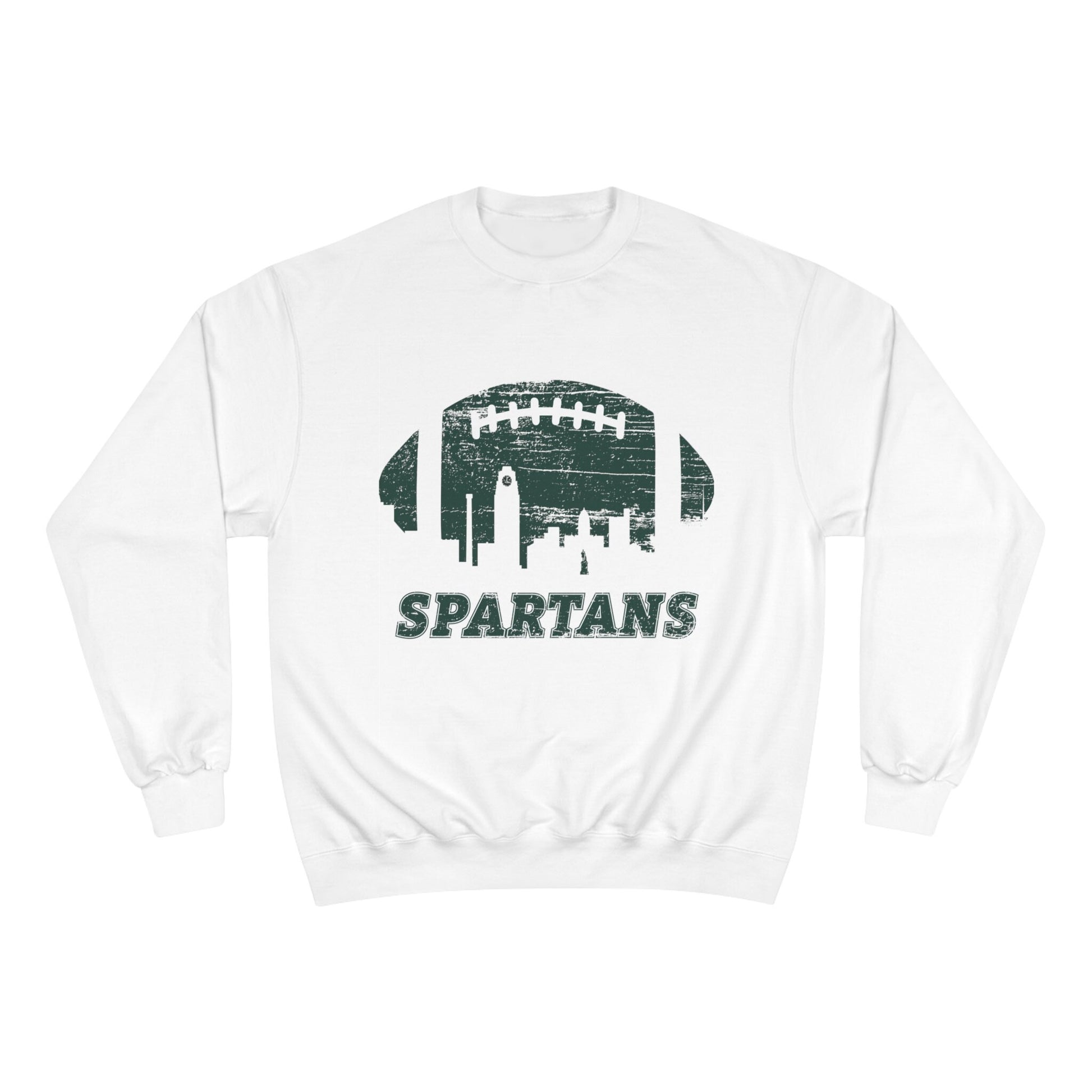 Spartan Football Champion Sweatshirt | Vintage MSU Spartan Crewneck