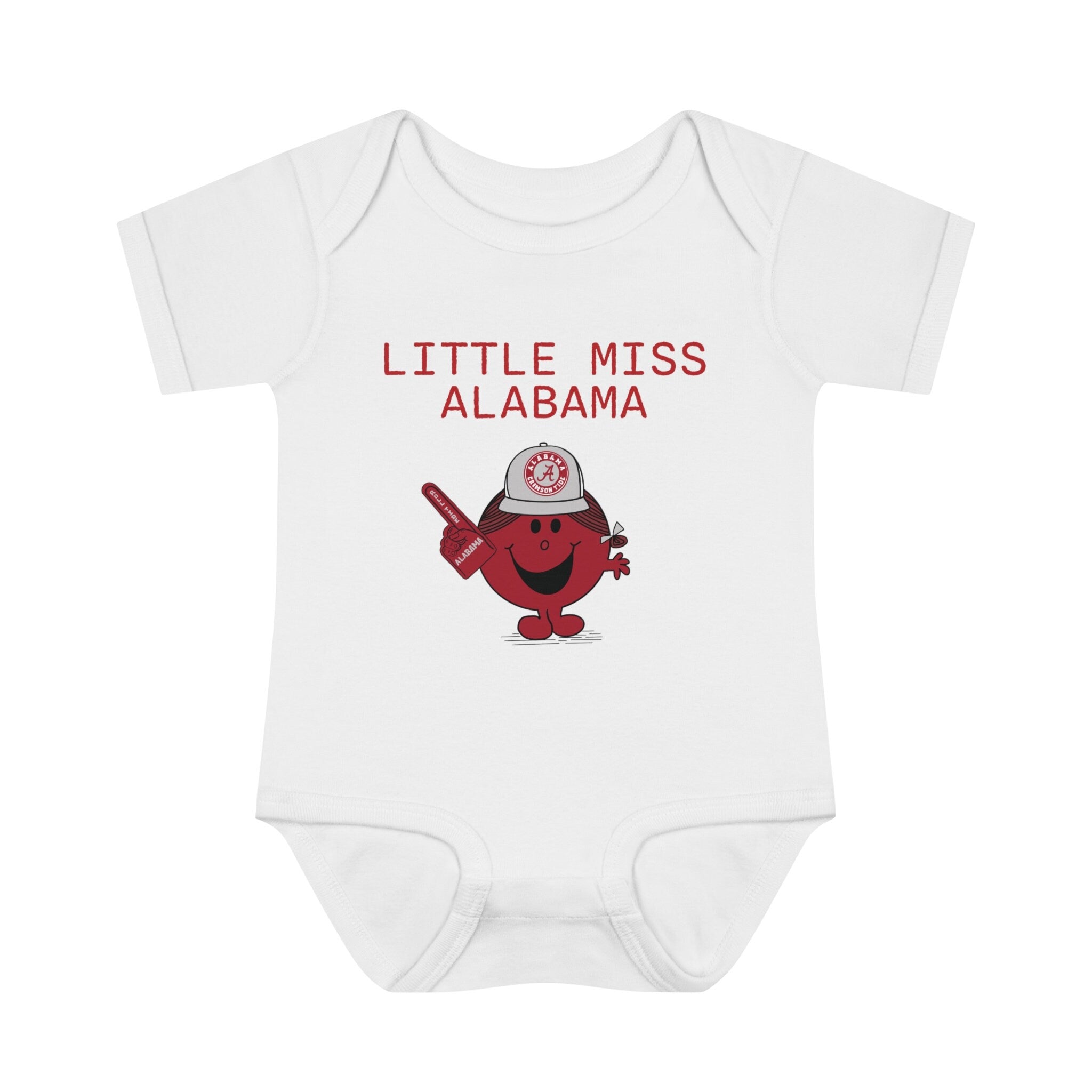 Baby Onesie, little miss alabama Alabama football fan baby gift - Infant Romper, Toddler Shirt, Cute Infant Outfit, Crimson Tide Baby