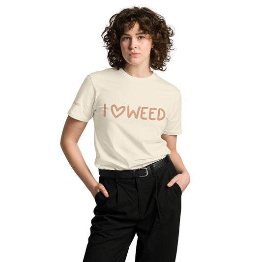 Subtle Marijuana Shirt | I love Weed shirt | 420 gift